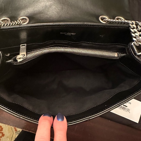 Yves Saint Laurent Medium Loulou Matelasse Leather Shoulder Bag/Wallet Combo - Picture 6 of 15